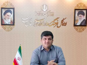 جعفر محمدی مدیر کل فرهنگ و ارشاد اسلامی استان زنجان